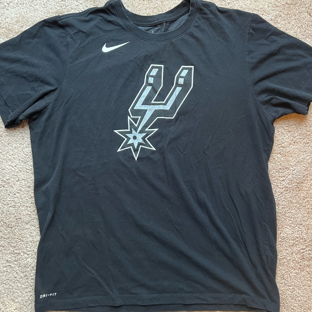 Nike Black Spurs Dri-FIT Men's Tee